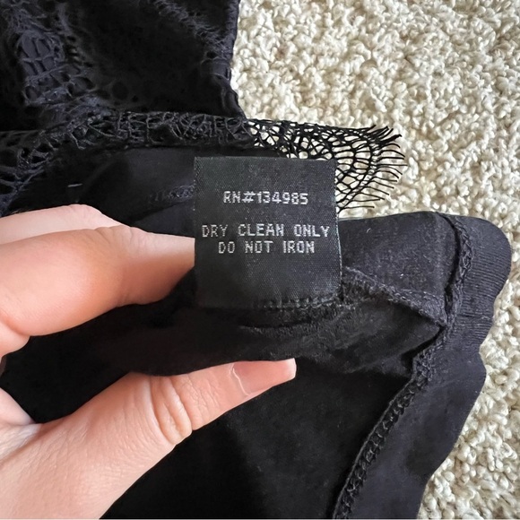 For Love and Lemons black mini dress - Picture 7 of 8